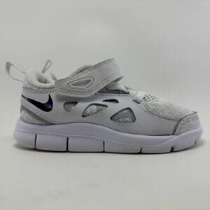 NIKE “Free Run 2” Toddler White/Black Shoes  Size 7C